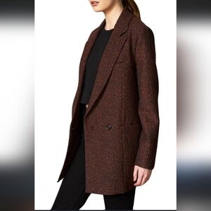 Hutch Rio Jacquard Leopard Print Blazer SZ L